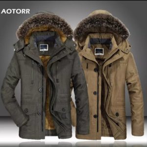 Мужская зимняя куртка с Алиэкспресс, бренд AOTORR