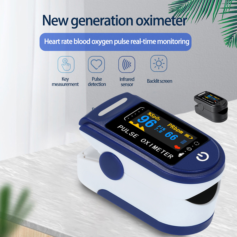 Пульсоксиметр Пальчиковый портативный, прибор для измерения пульса и уровня кислорода в крови, SPO2, с коробкой| | | АлиЭкспресс